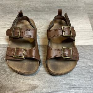 Toddler Sandals Brown Boys Size 8 Gender Neutral